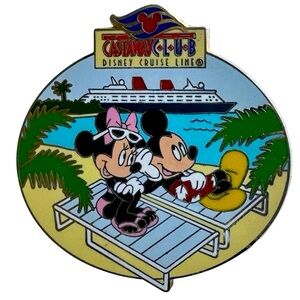 Disney Official Trading Pin 2006 Castaway Club Disney Cruise Line